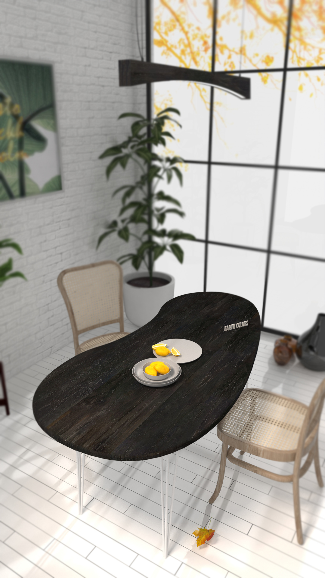 8 round dining table