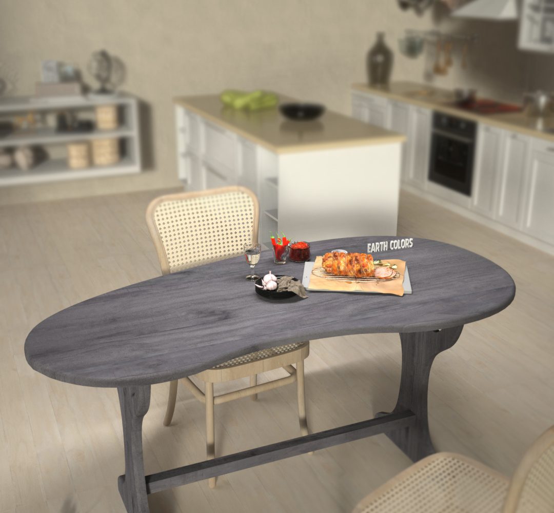 Circle dining room table