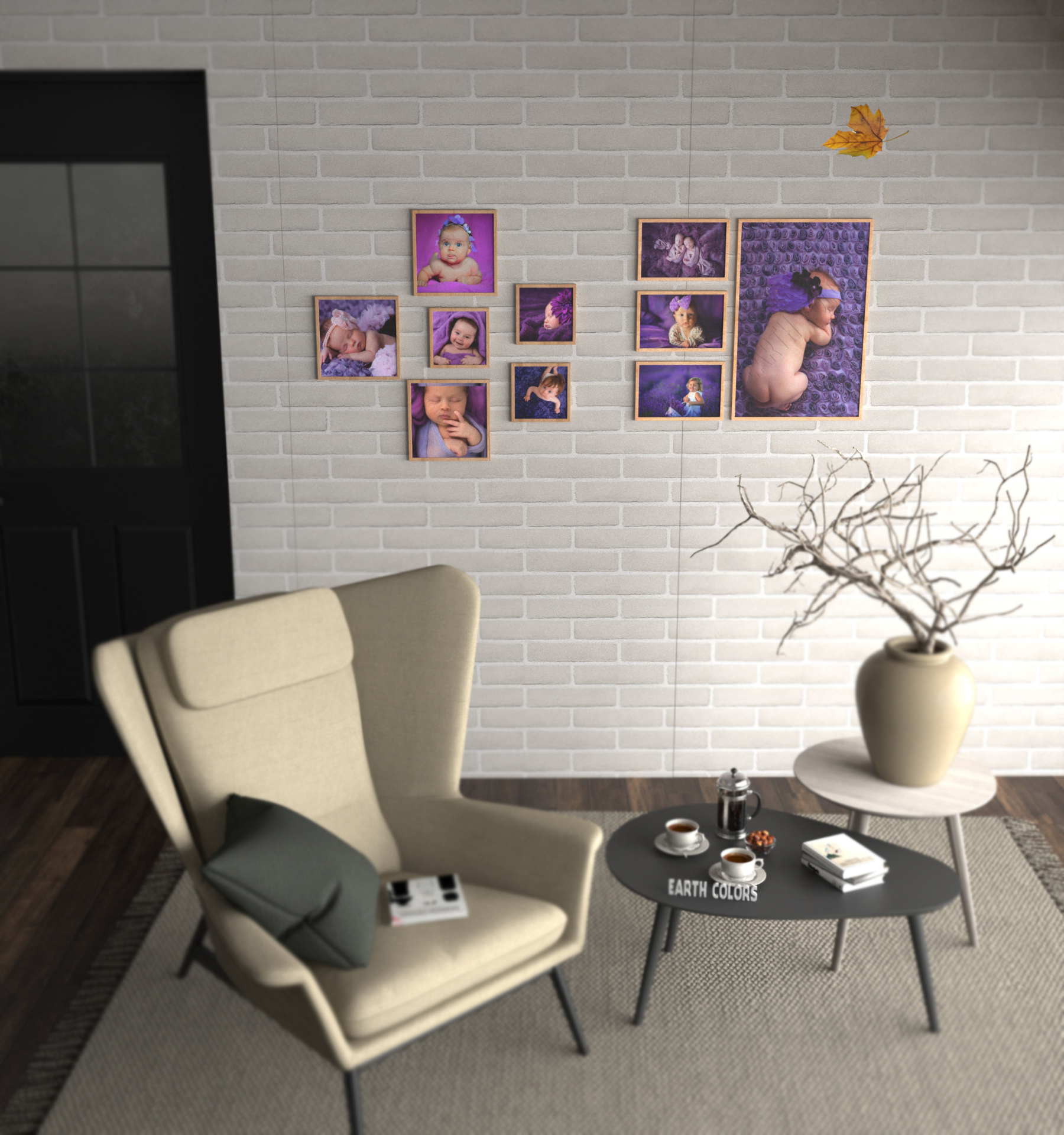 Get more information on artistic collage picture frame for wall