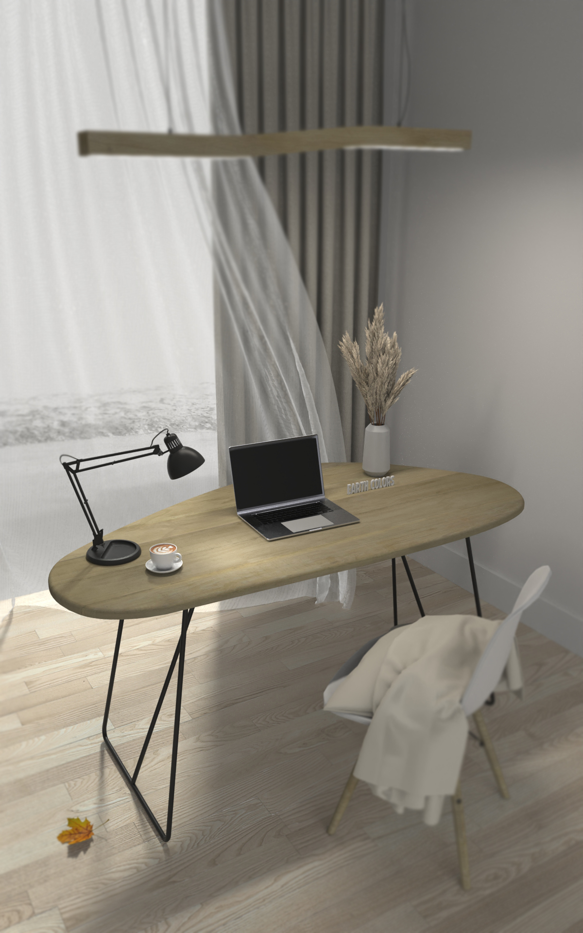 Obtain Corner desks with storage at EARTHCOLORS?