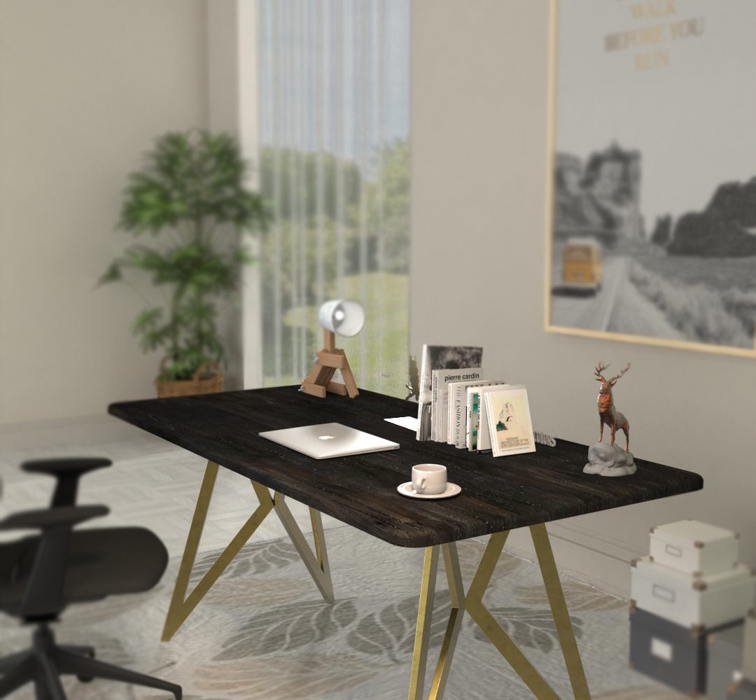 Corner home office desks