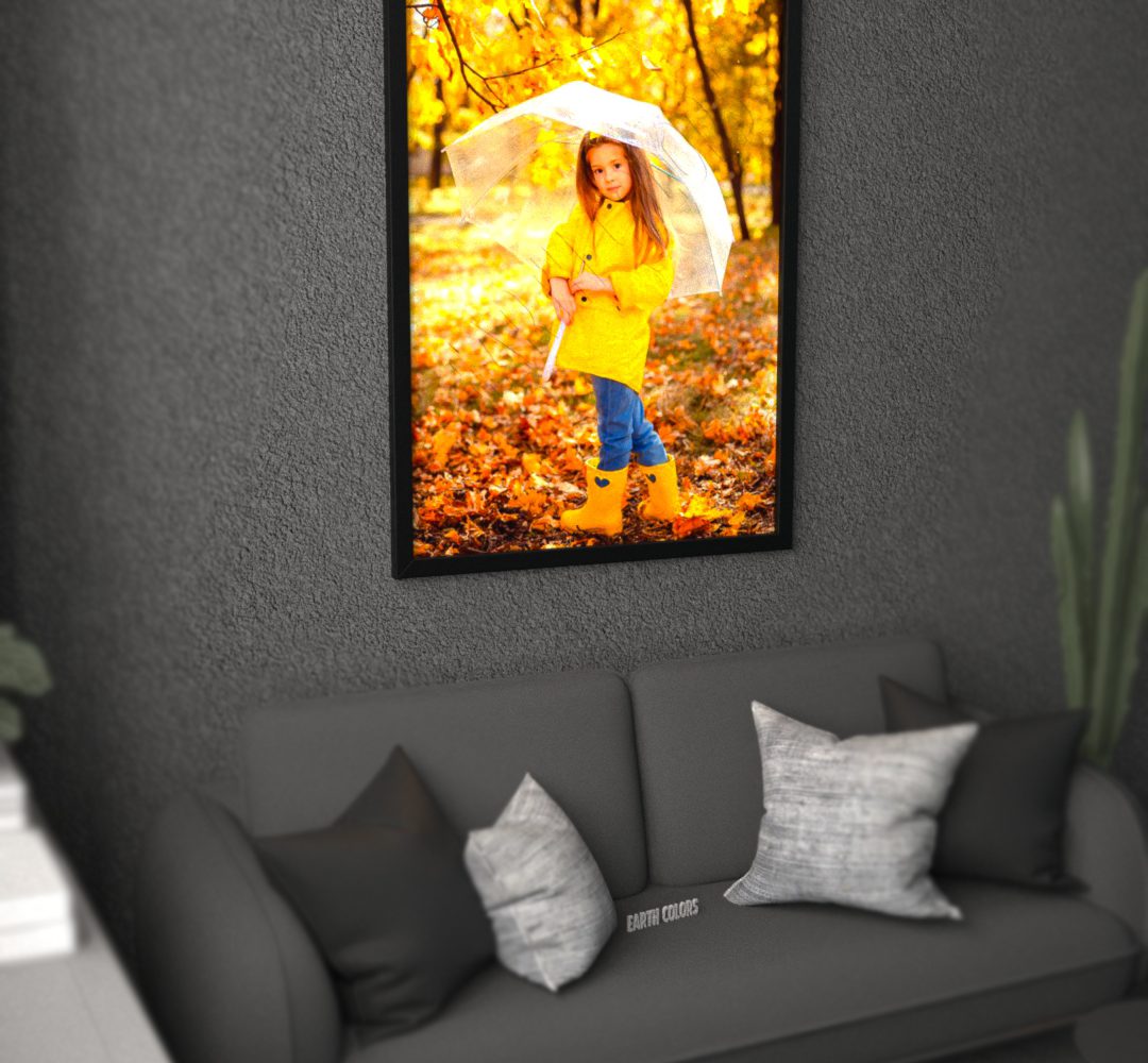 Customizable canvas prints