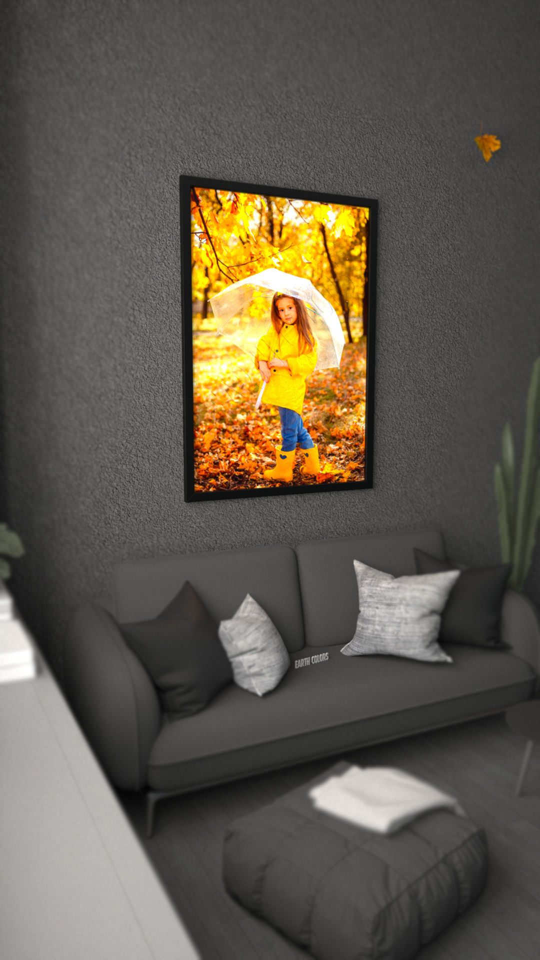 Customizable canvas prints