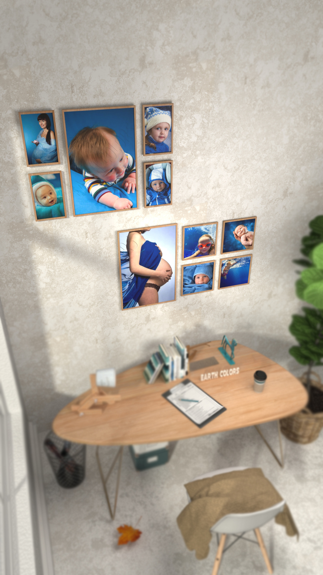 Customize picture frames