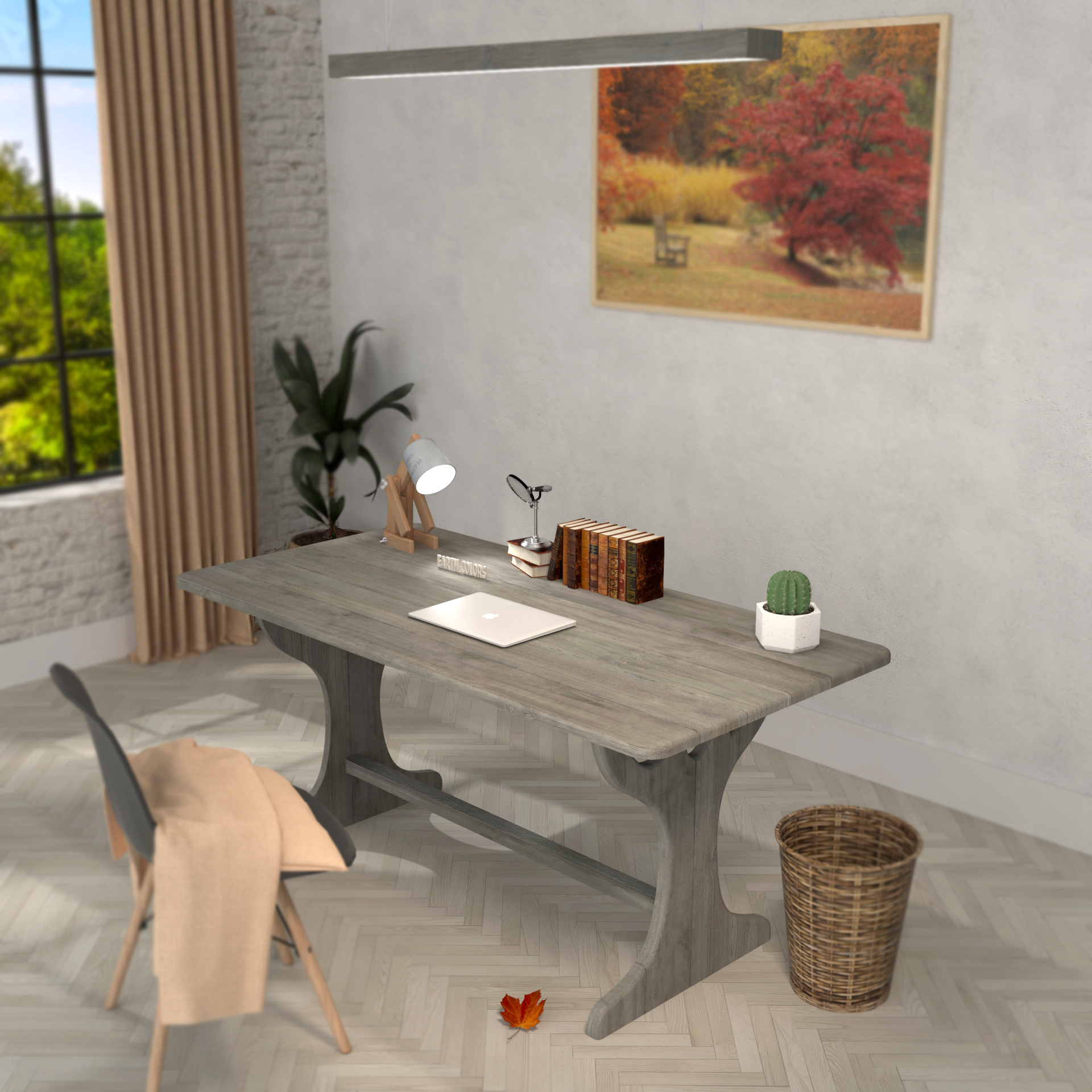 Look for Desk farmhouse at EARTHCOLORS?