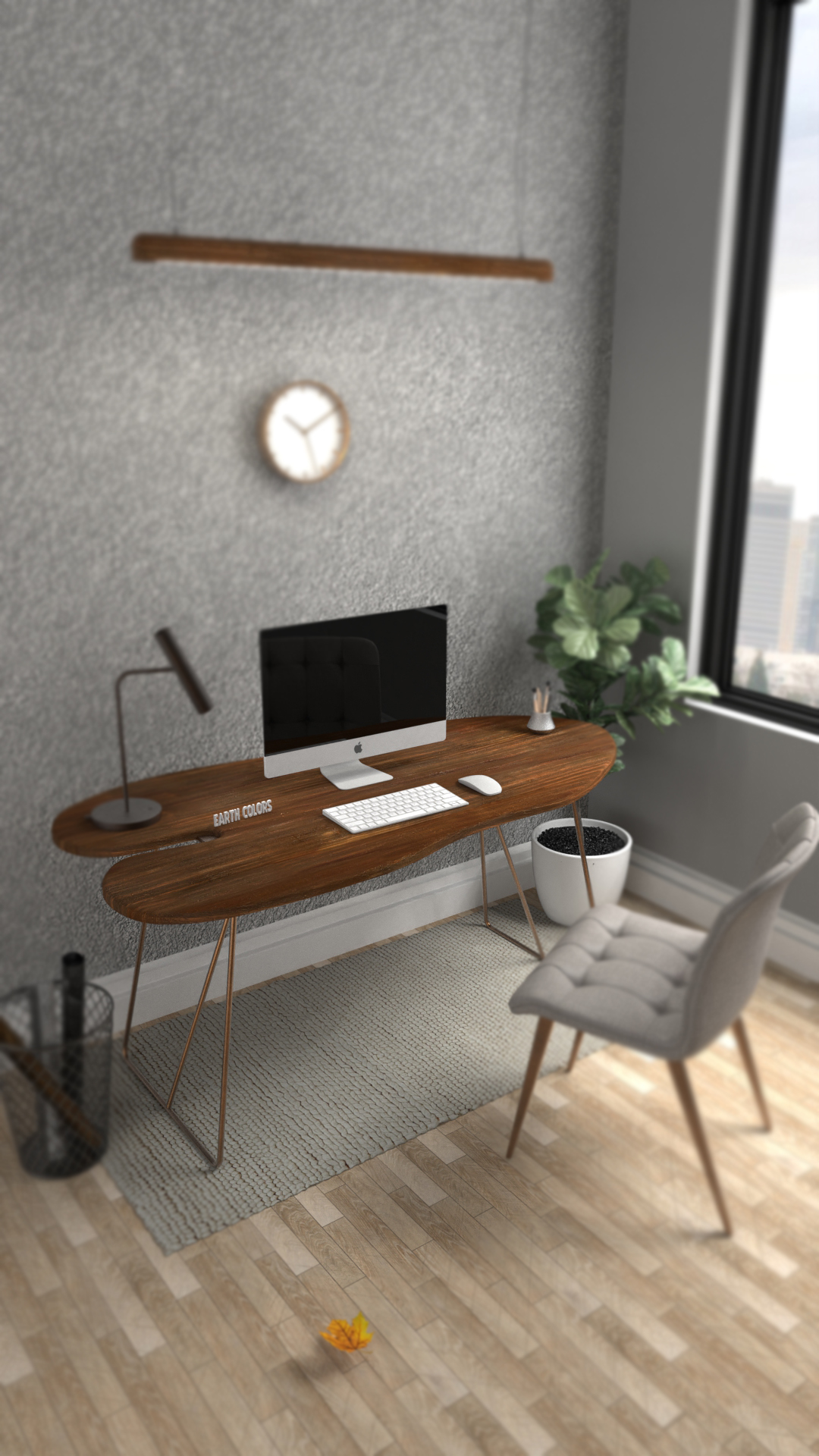 When it comes to Desk in small space EARTHCOLORS comes up top