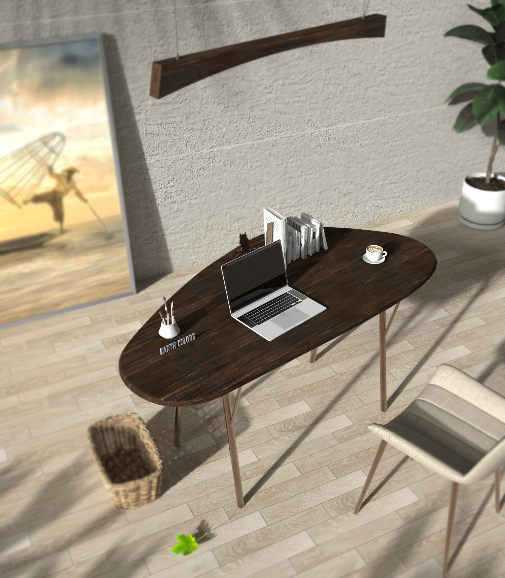 Get appealing Desk table at EARTHCOLORS