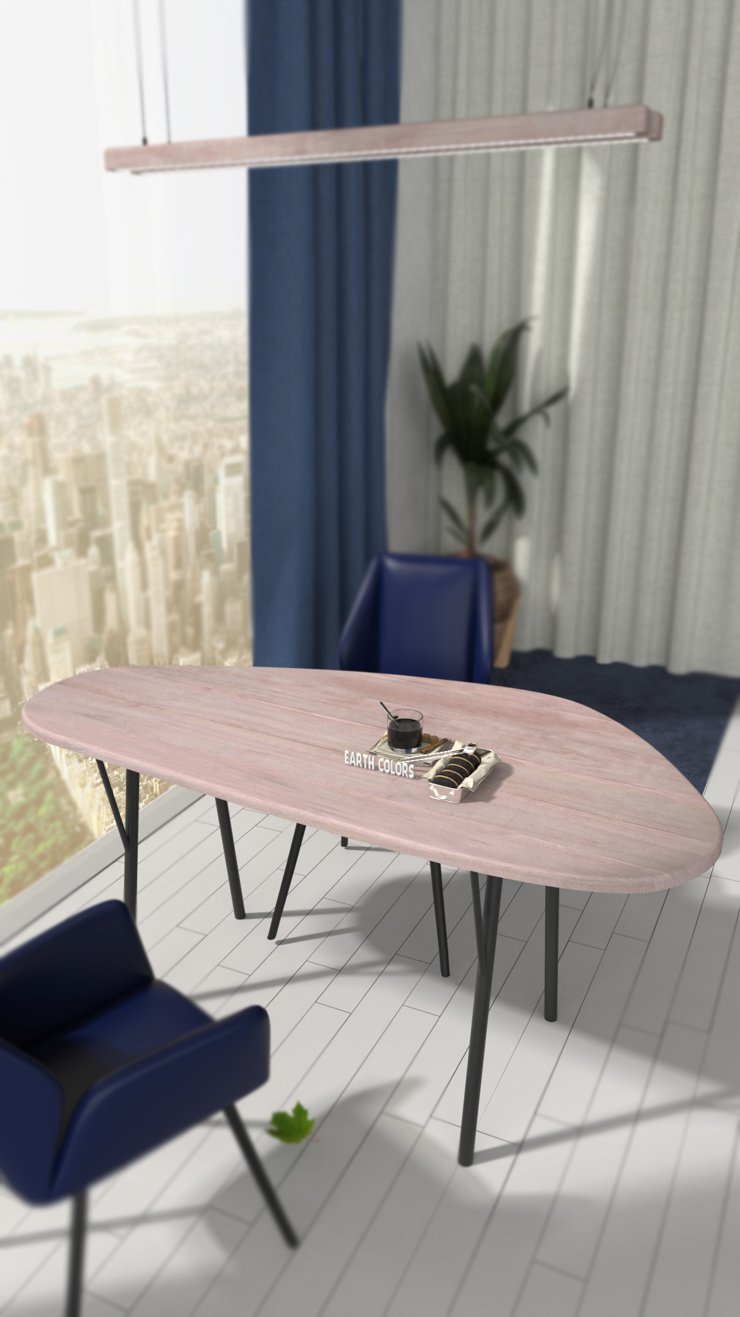 Dining table design wooden