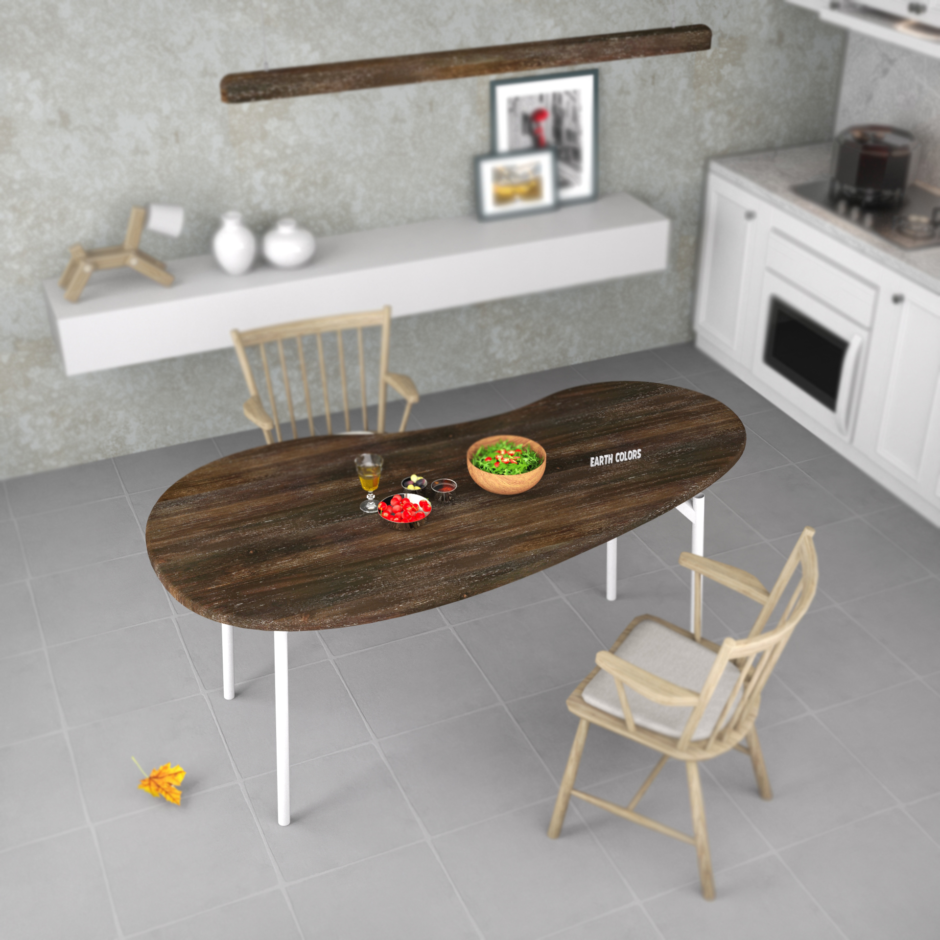 EARTHCOLORS is a professional in manufacturing dining tables wood and metal