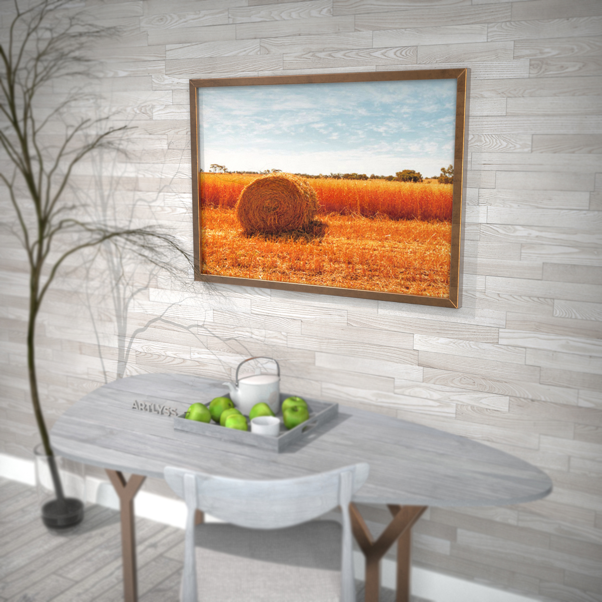 Float frame canvas