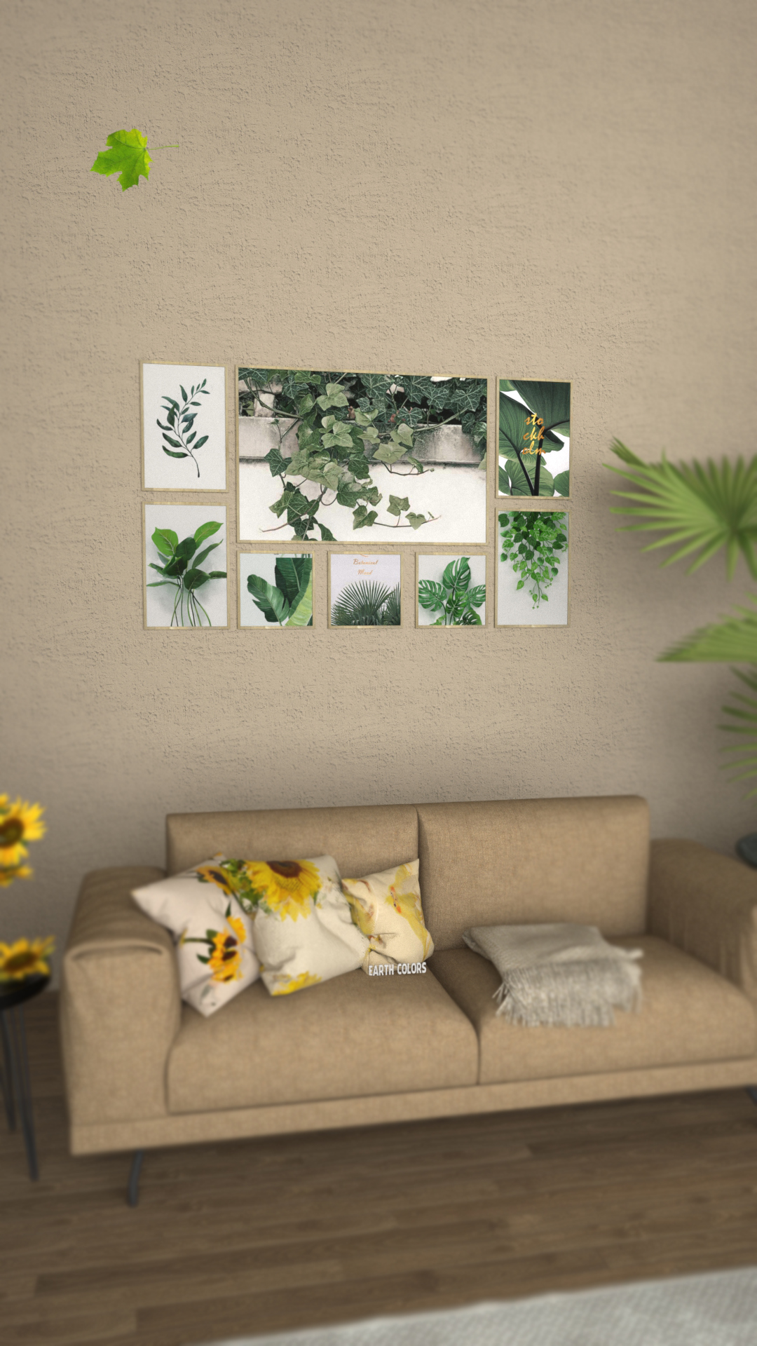 Enter comprehensive visual for floater frames canvas