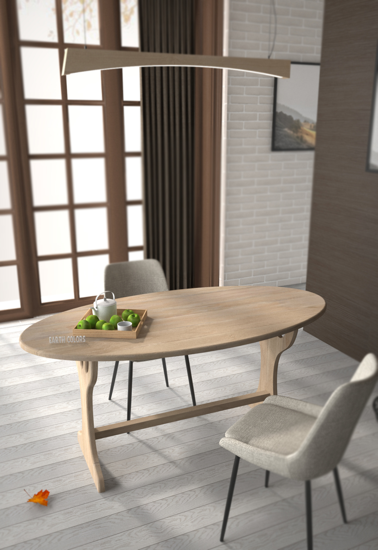 Handmade wooden dining tables