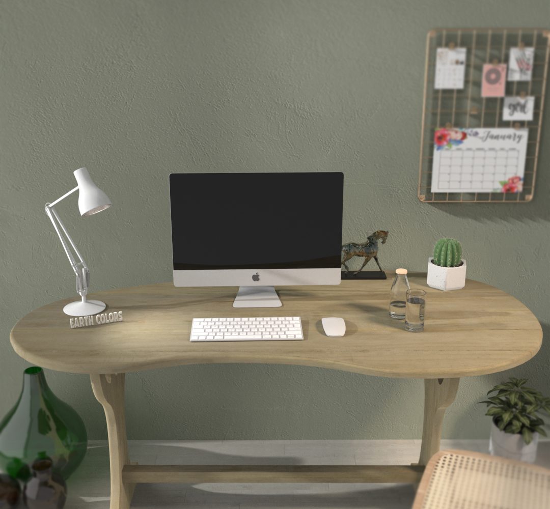 Home corner office desks