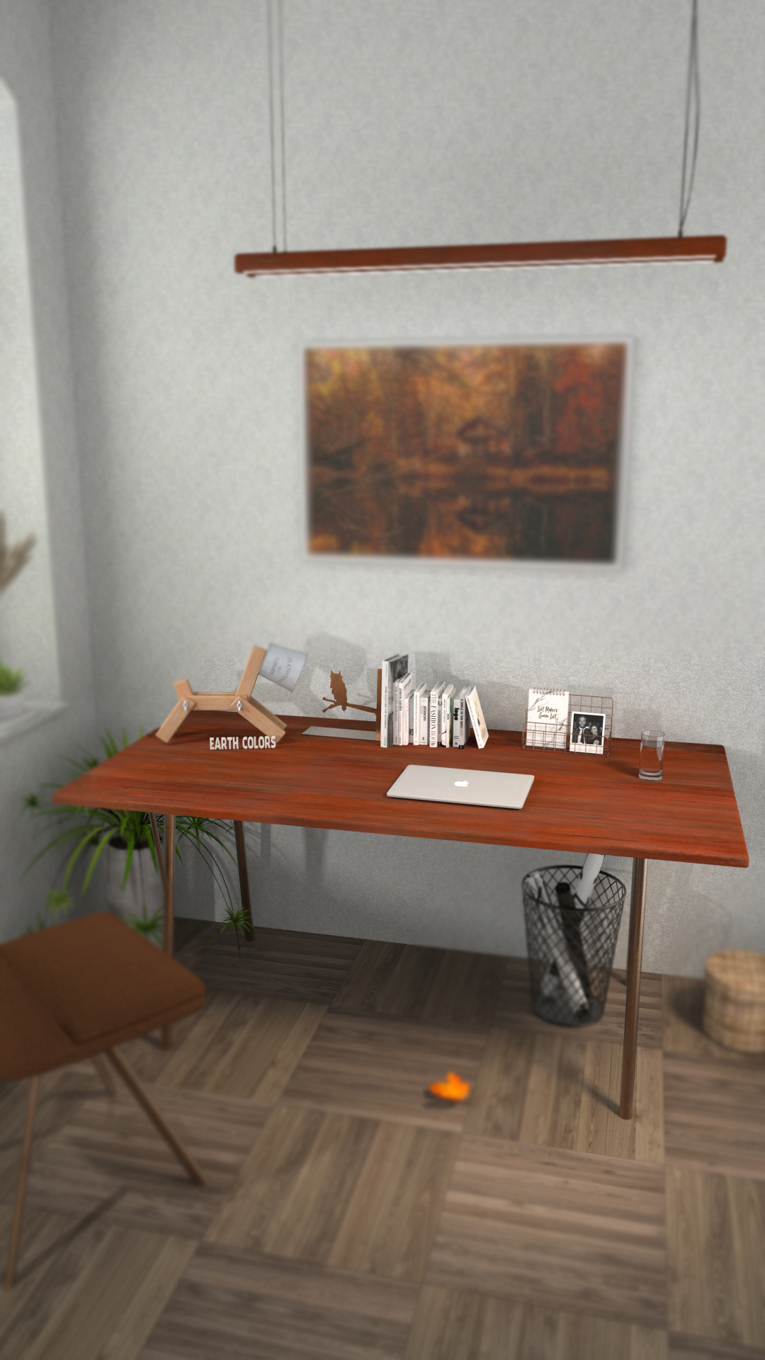 L shaped home office desk