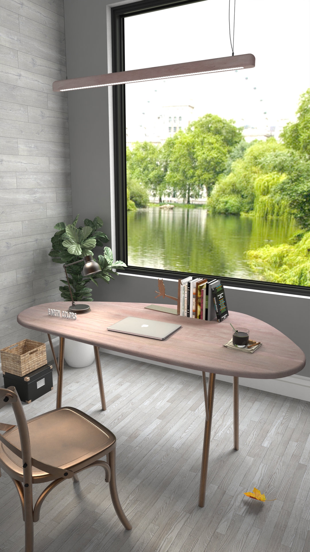 EARTHCOLORS manufacture the best-looking L shaped office desk