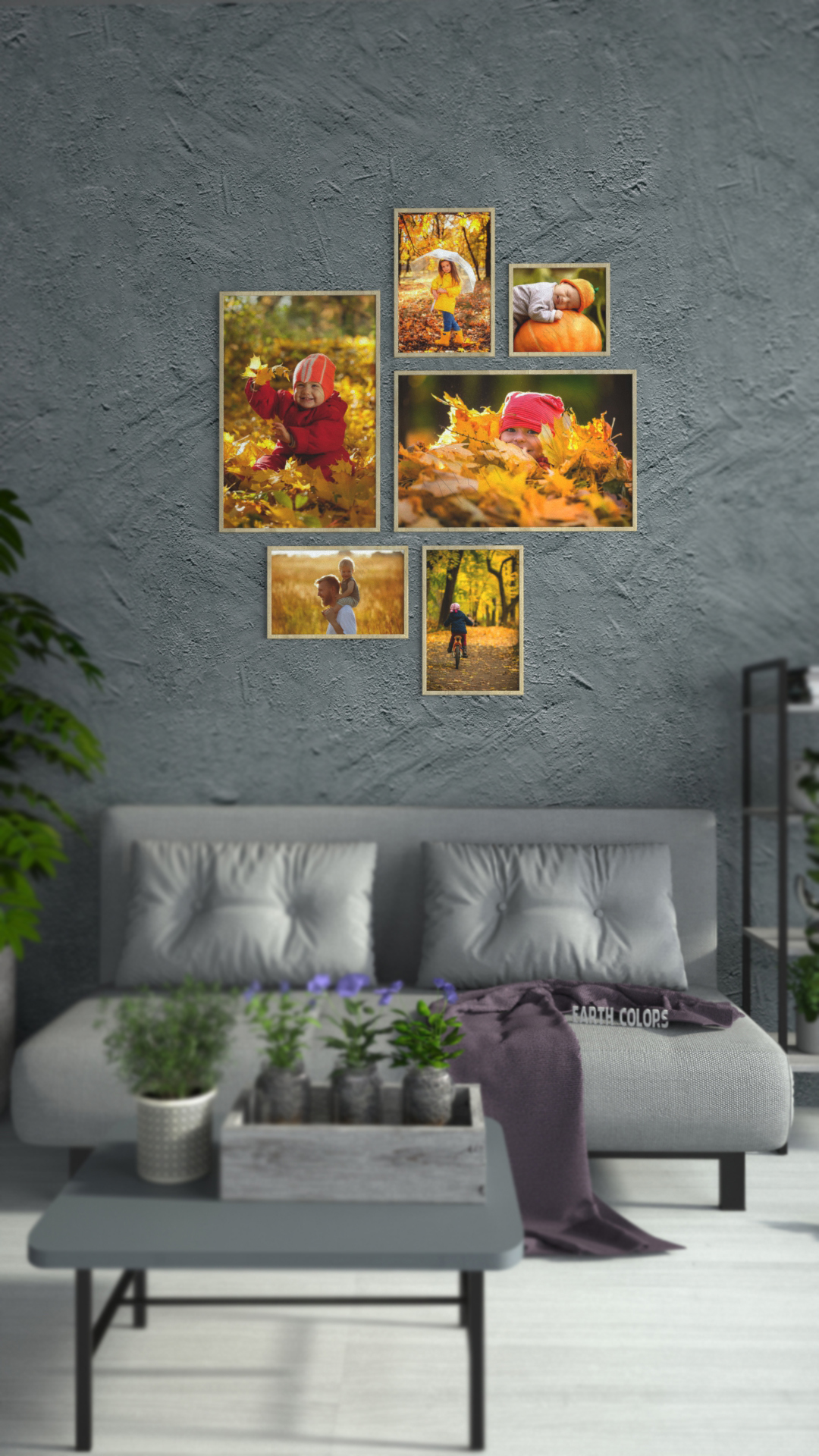 Combine two worlds in a single for your multiple pictures frames