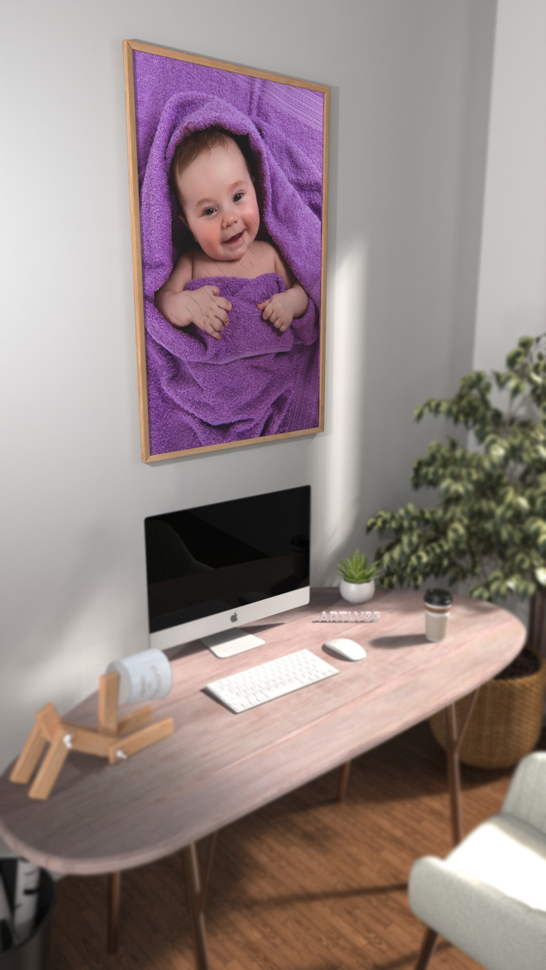 Personalize your personal taste into the photo frame wall designs