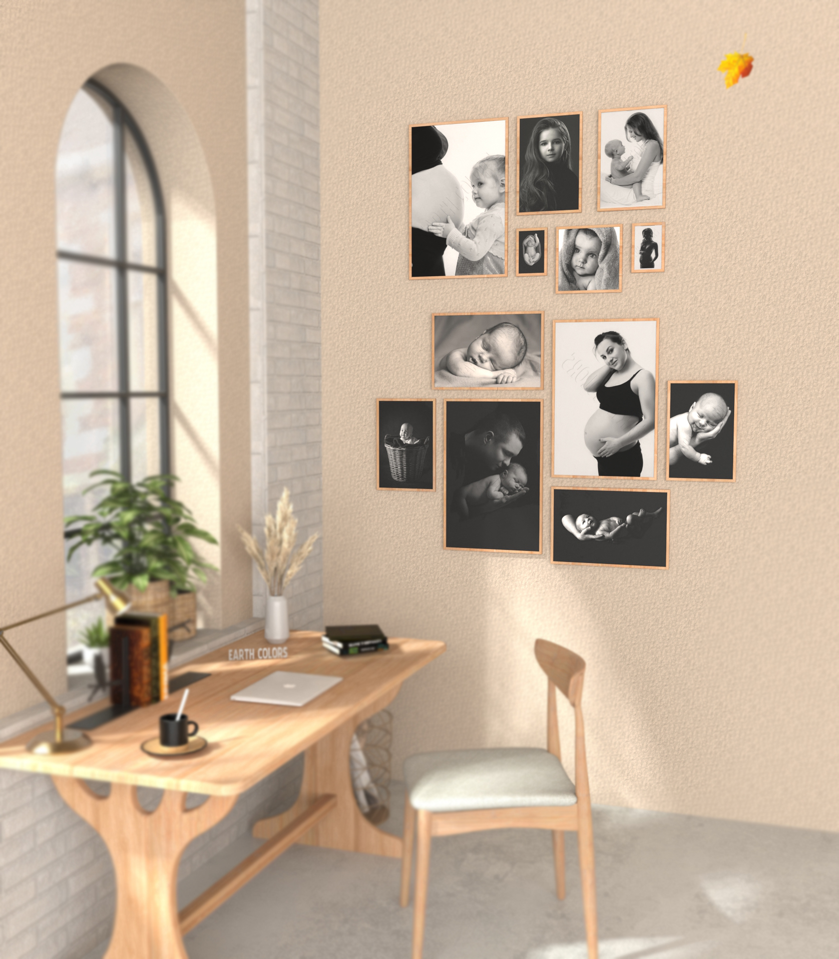 Picture collage wall frames