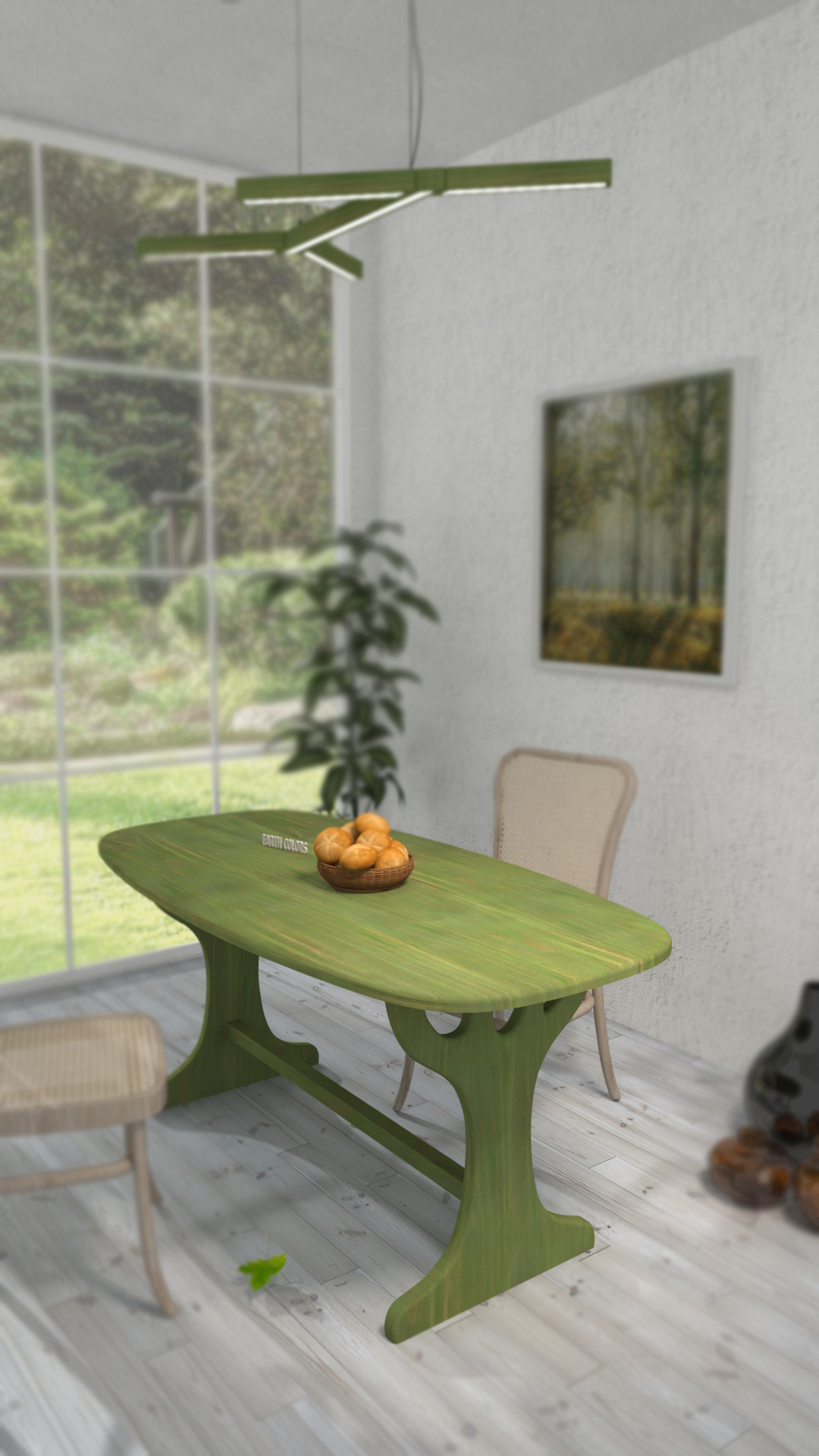 Round dining table 72