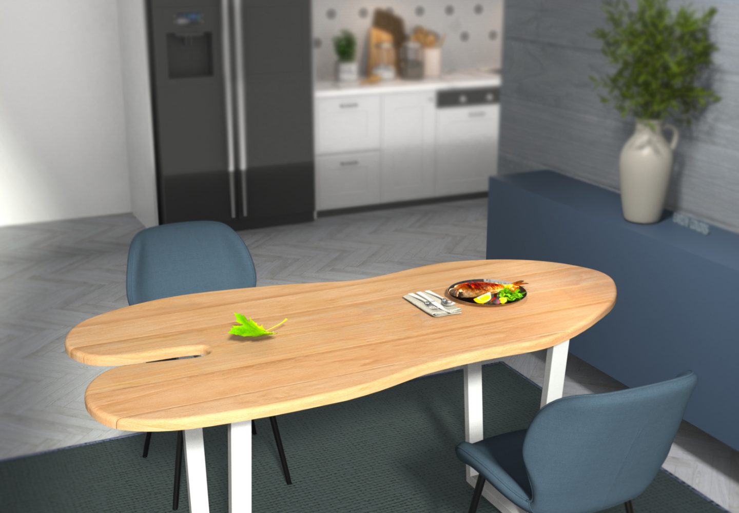 Round kitchen tables and chairs