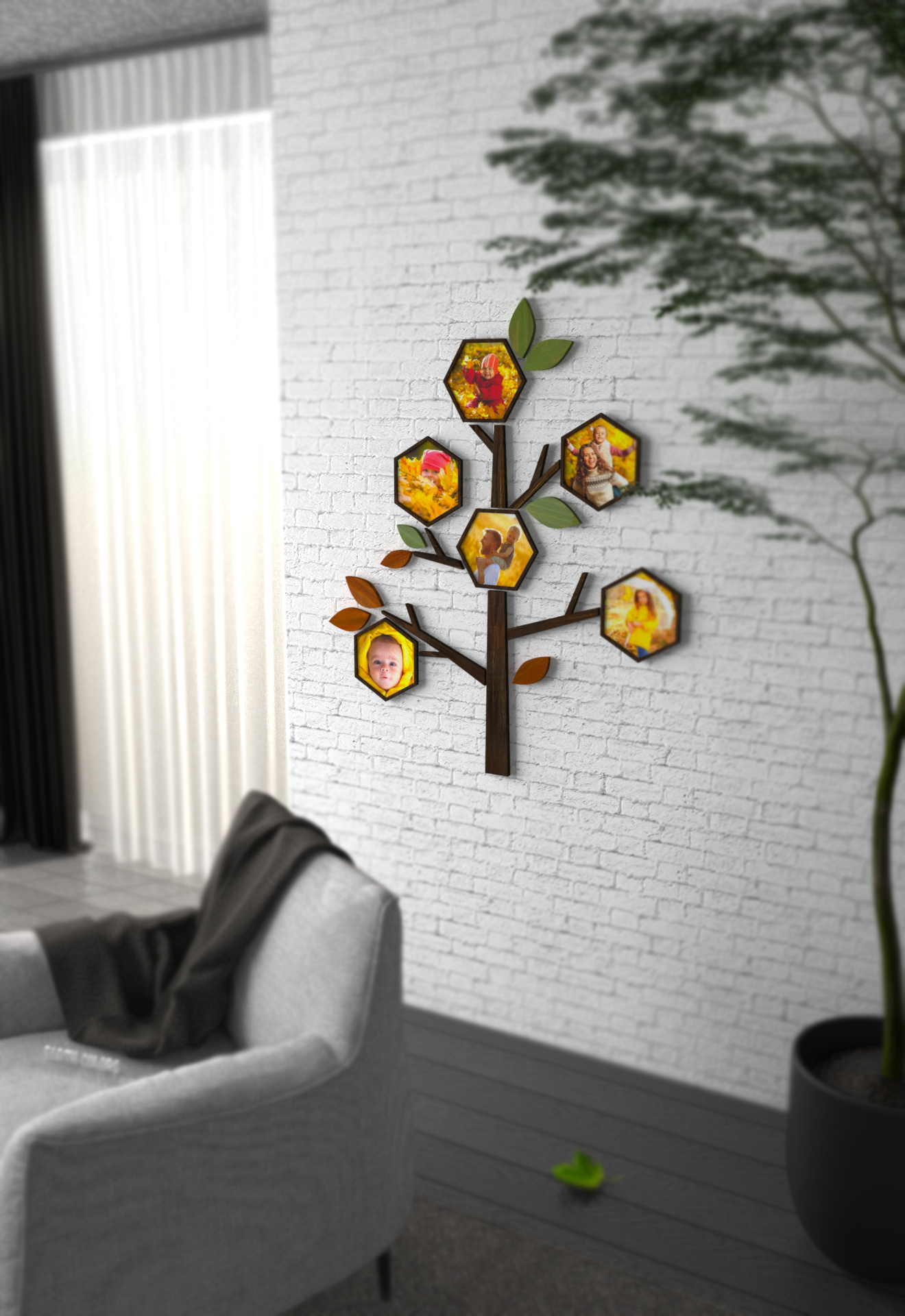 Tree art for wall