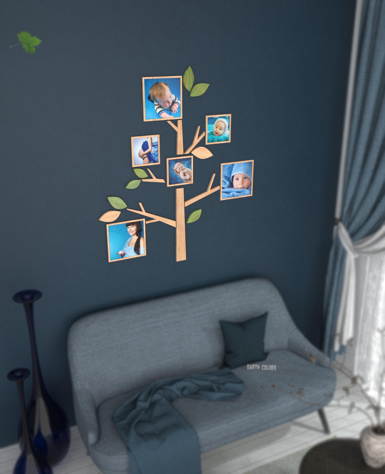 Get tree-like arrangement of Tree of life wall art