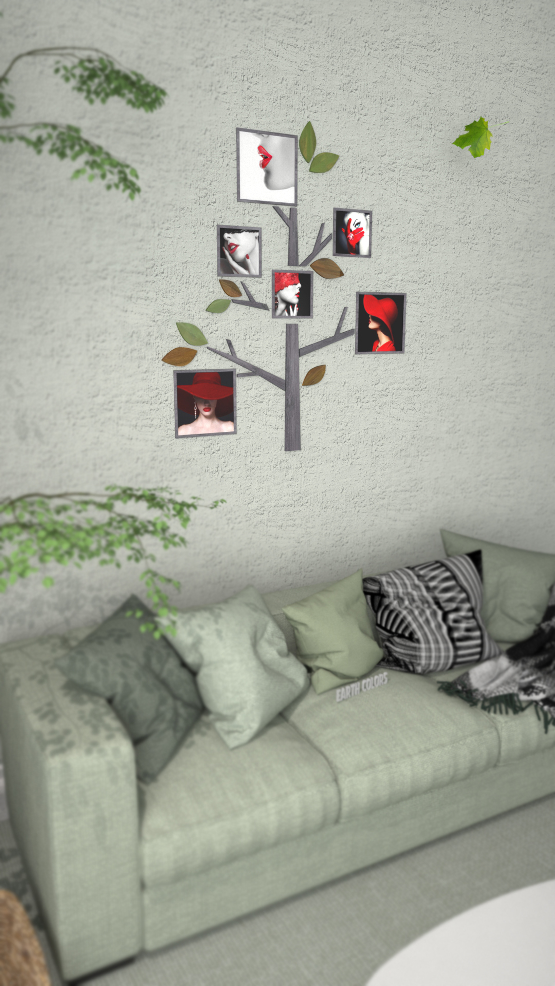 Tree wall decor