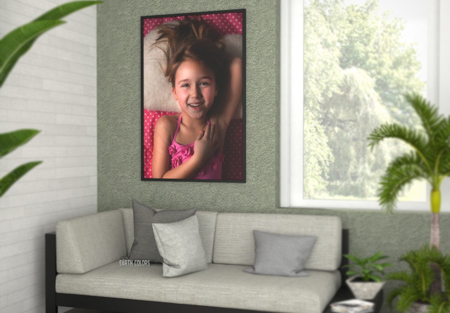 Wall decor frame