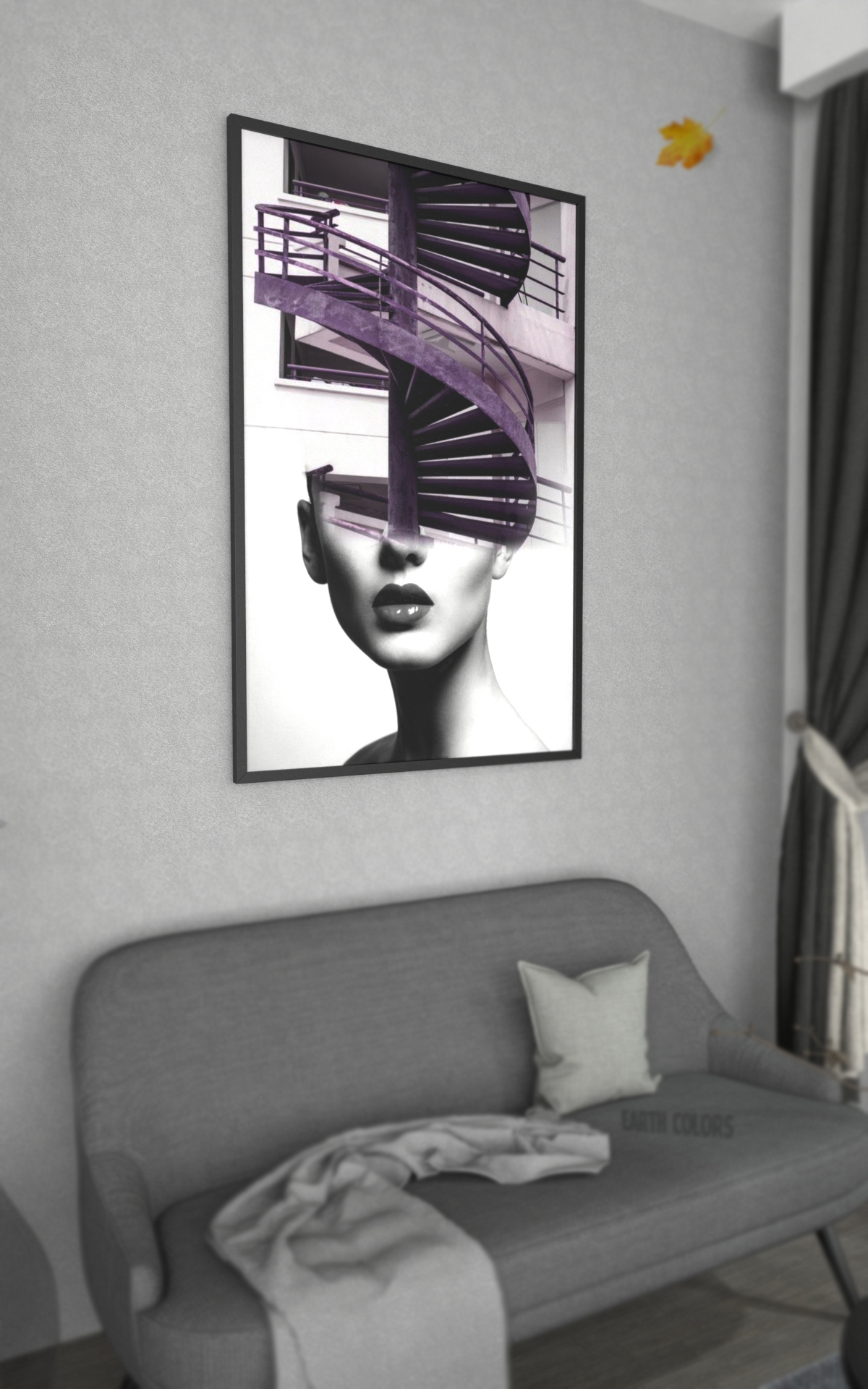 Create work of arts for the ideal wall picture in frame