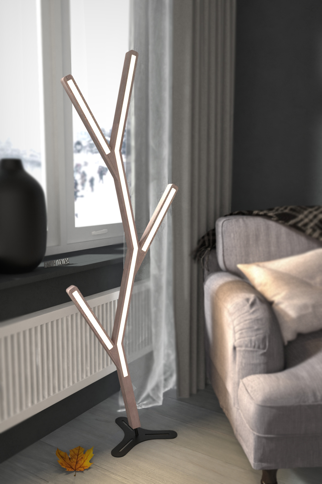 Check out fresh slim sweet wood floor lamps