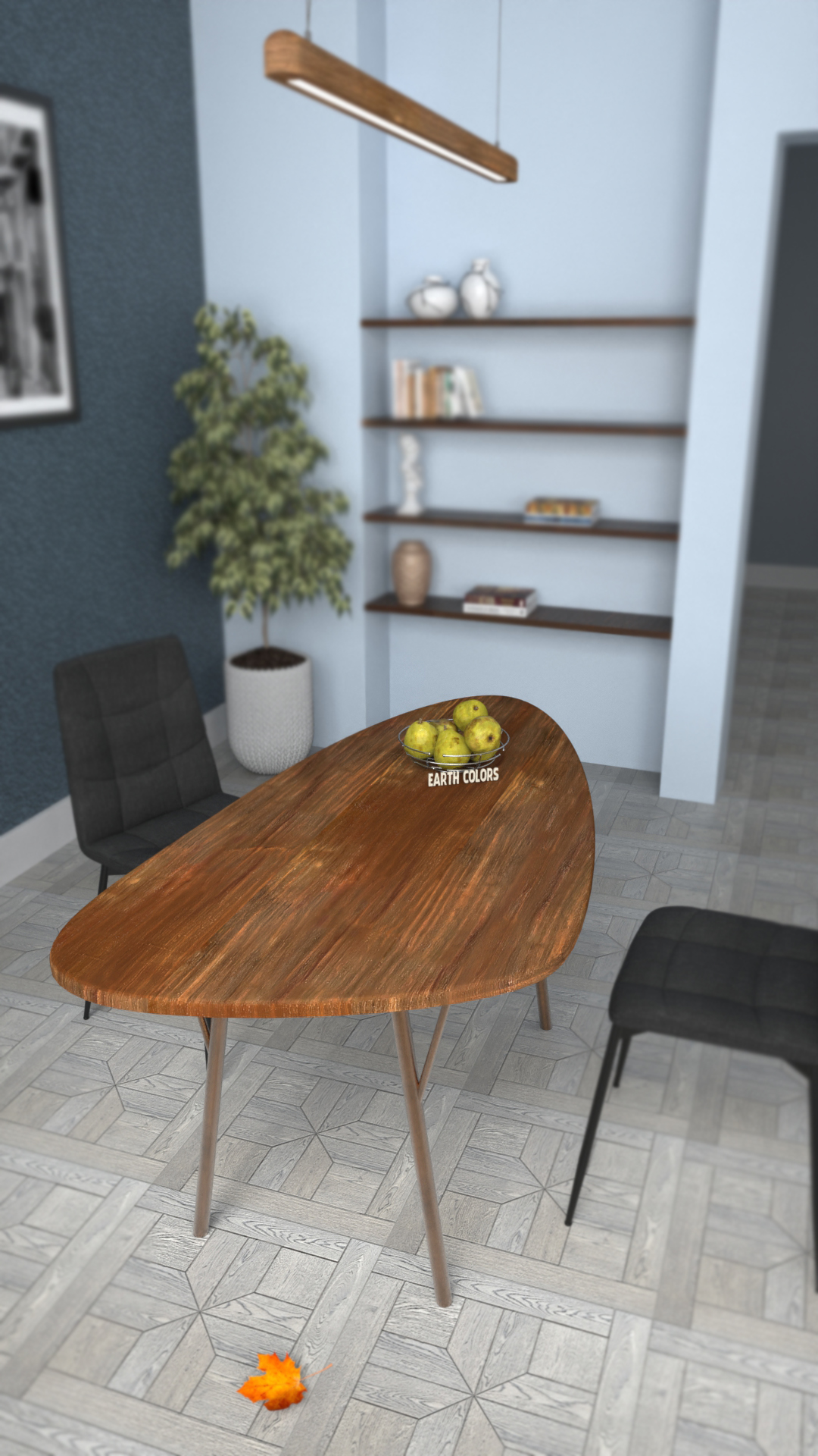 Wood table painting ideas