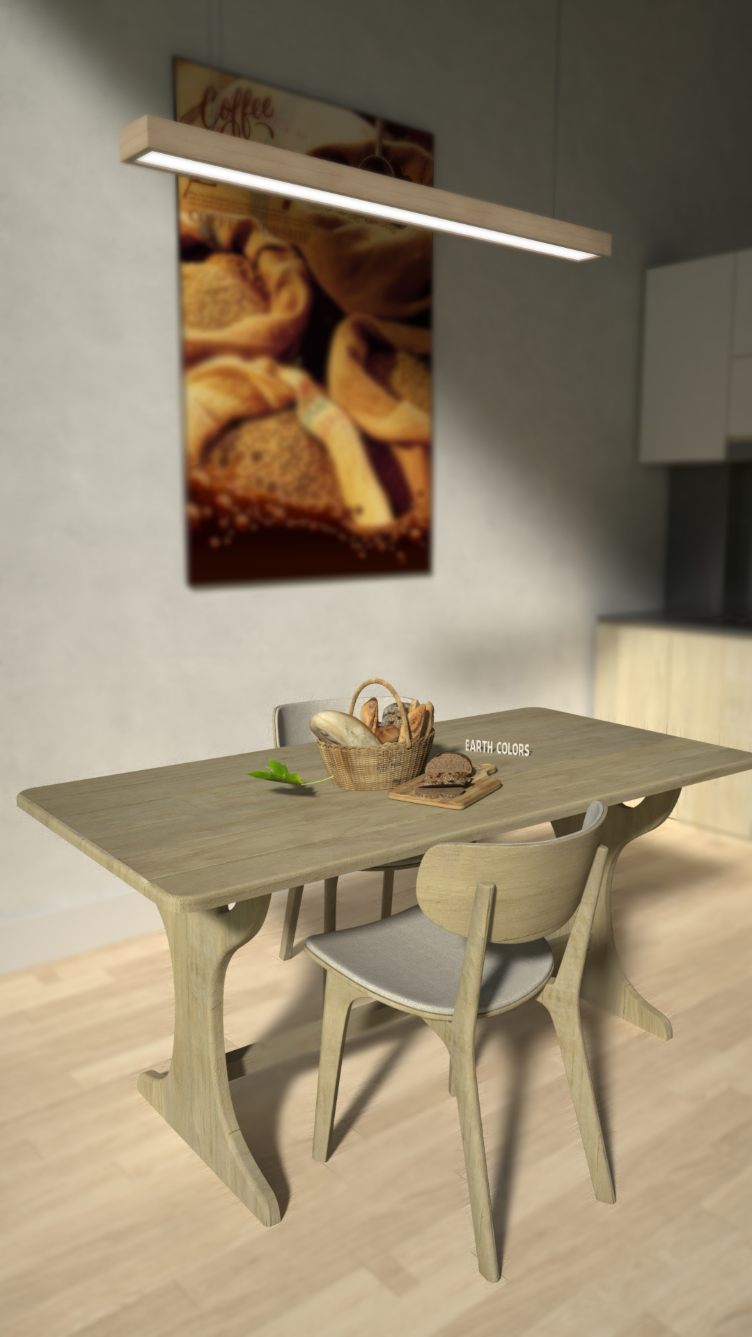 Wooden dining table models