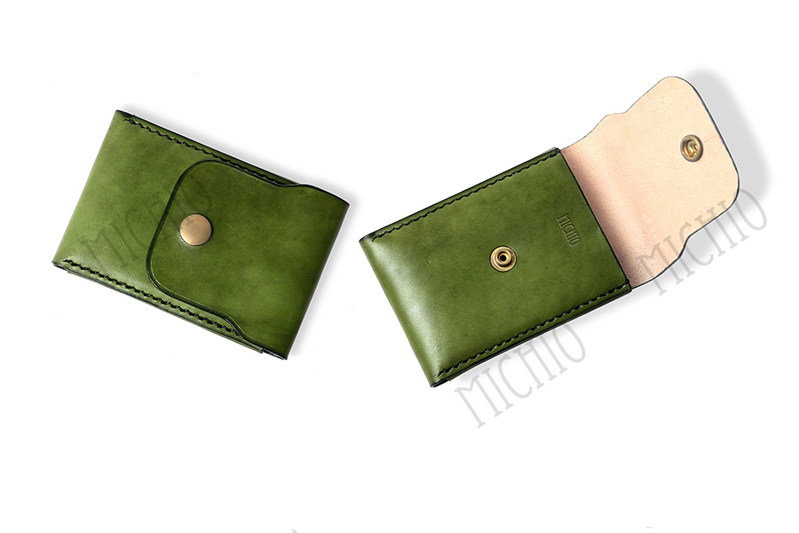 Patina atm card holder leather wallet