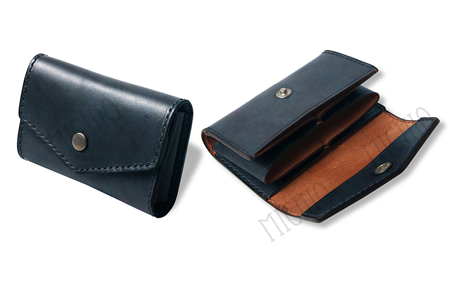 Patina card pouch leather