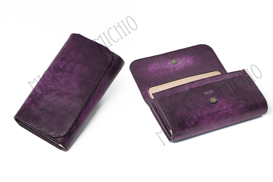 Patina genuine leather wallet