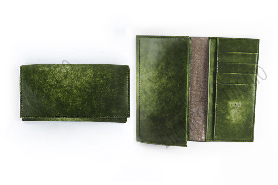 Patina handmade leather wallets