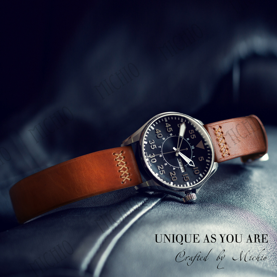 Patina ladies leather watch