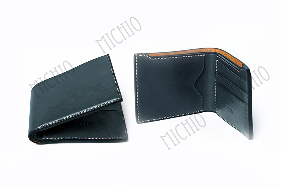 Patina large leather wallet mens