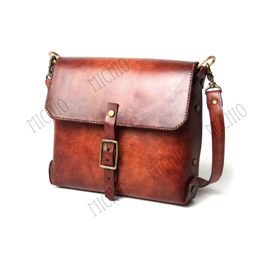 Patina leather belt bag womens leather tote bags for women