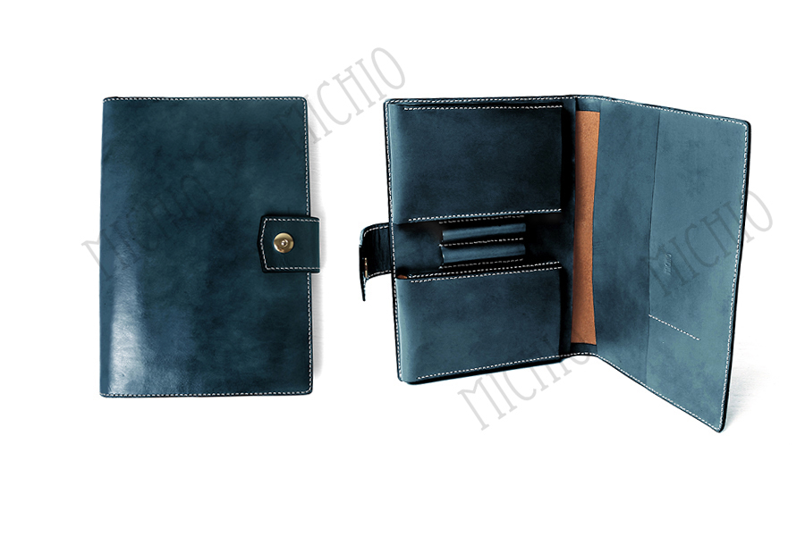 Patina leather clutches for ladies