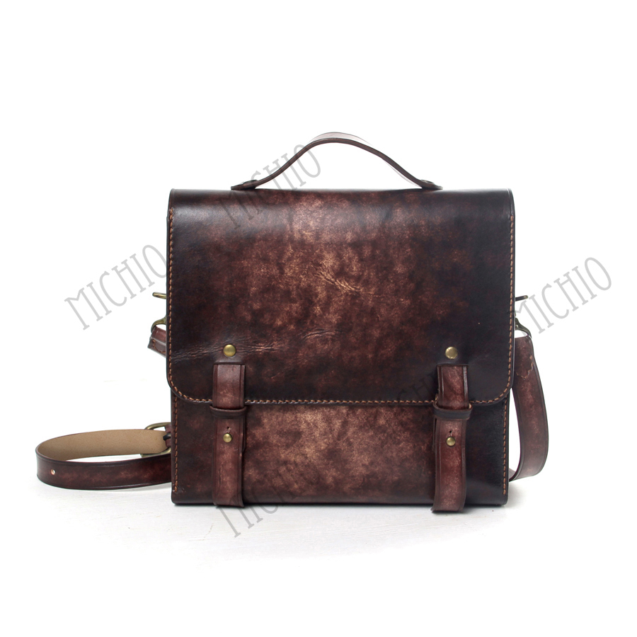 Patina leather waist bag womens womens leather bum bag