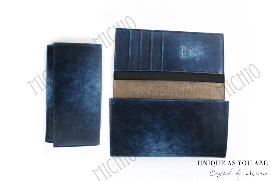 Patina leather wallet brands