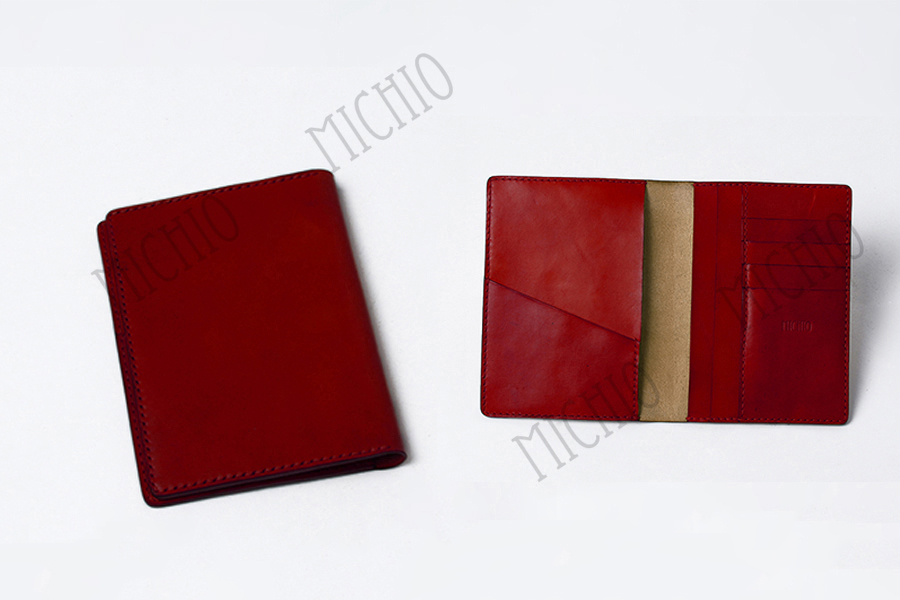 Patina mens leather travel wallet mens leather passport holder