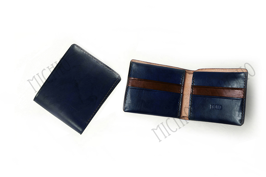 Patina mens leather wallet sale