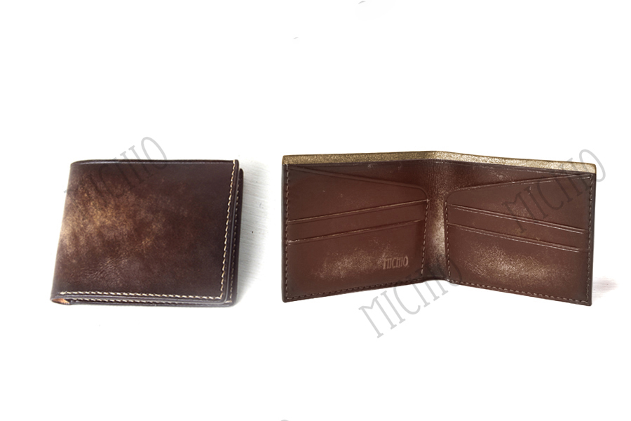 Patina mens leather wallet with coin pocket mens leather wallet with zip coin pocket