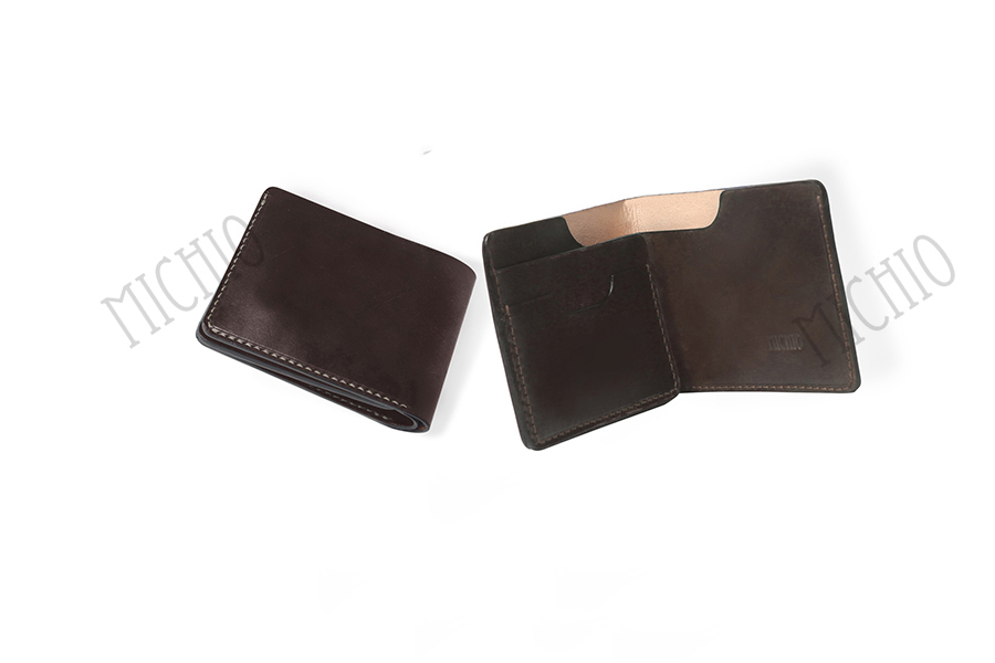 Patina mens leather zip around wallet