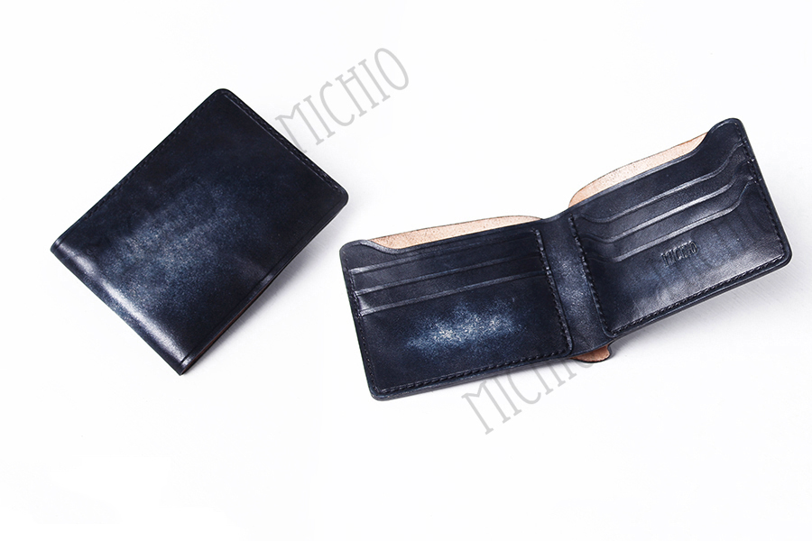 Patina mens leather zip wallet