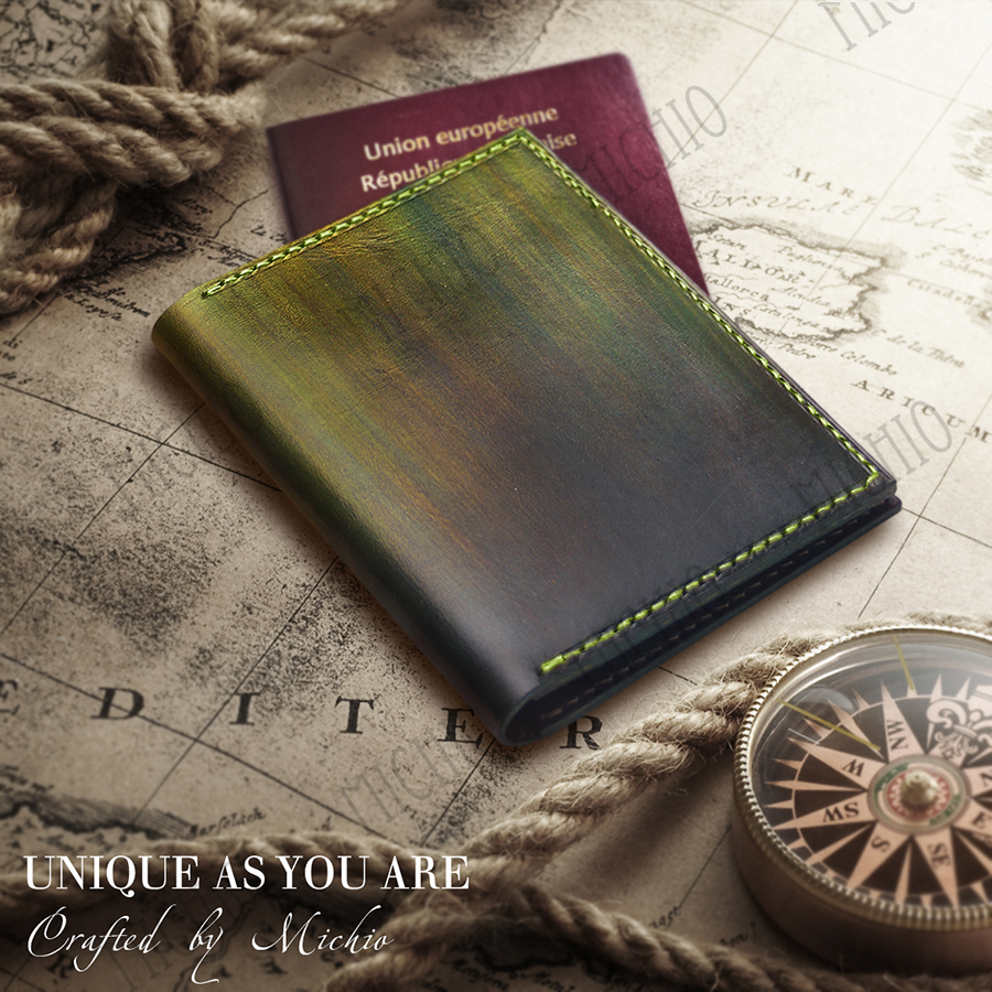 Patina men's passport wallets leather mens leather travel wallet