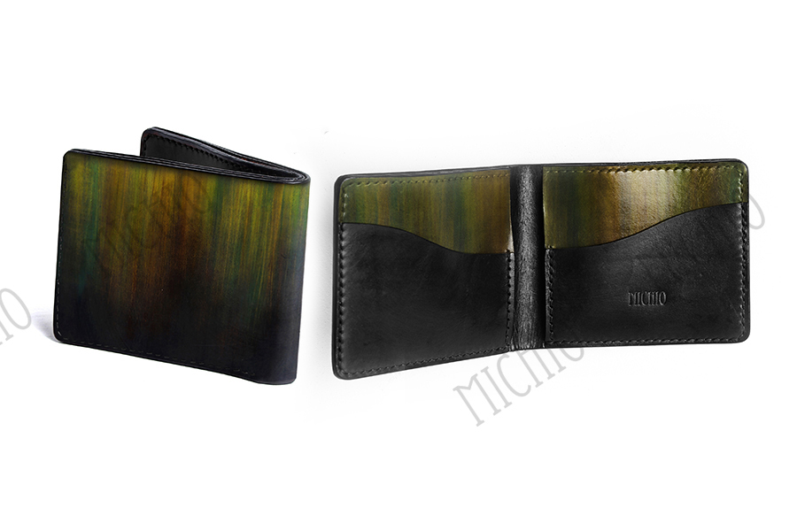 Patina original leather wallet for men