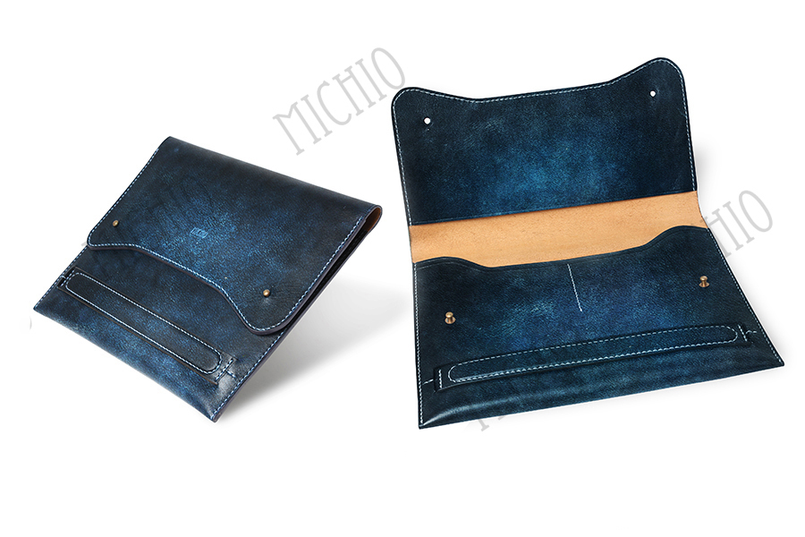 Patina pure leather clutches